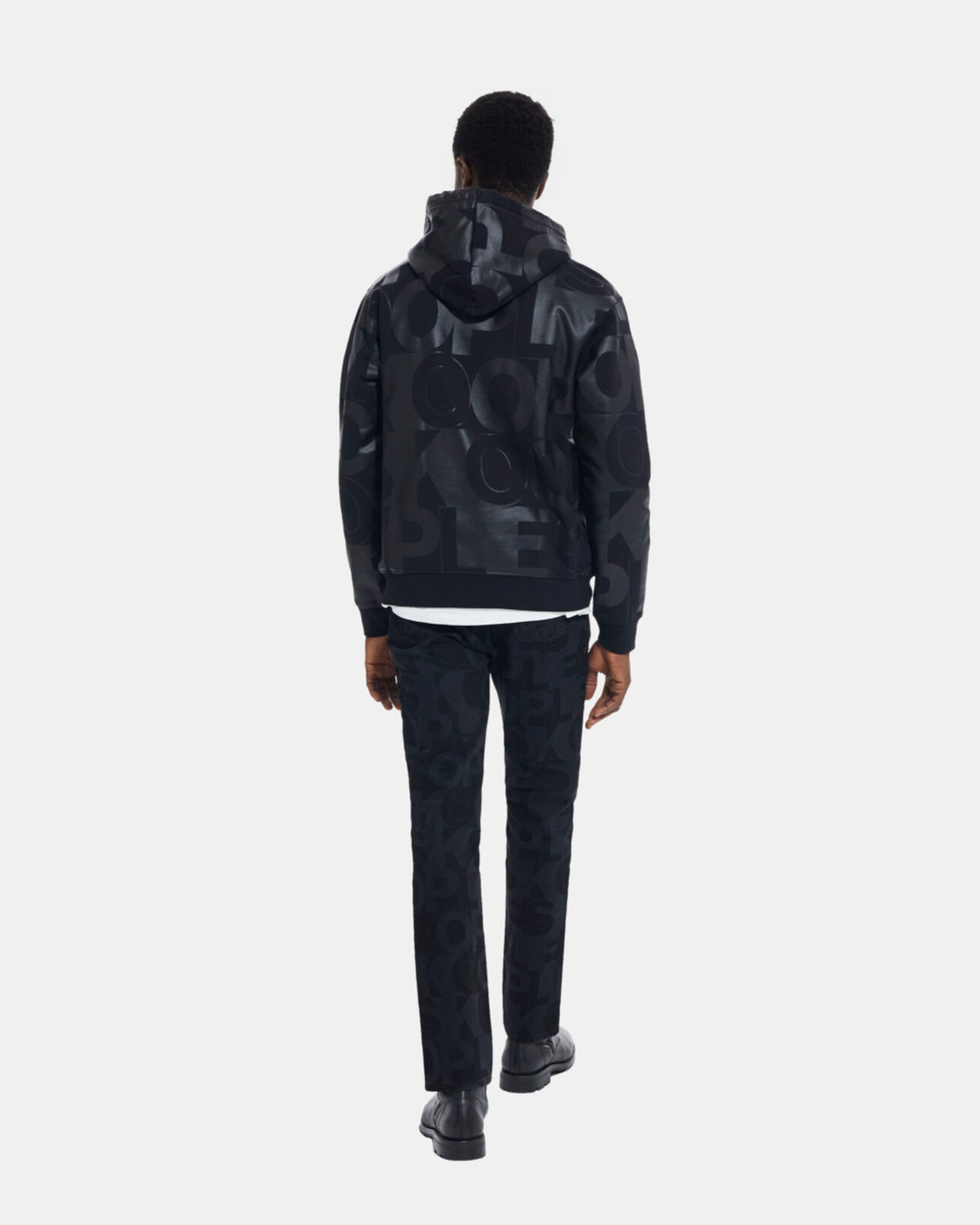 The Kooples MEN BLACK the kooples logo sweatshirt