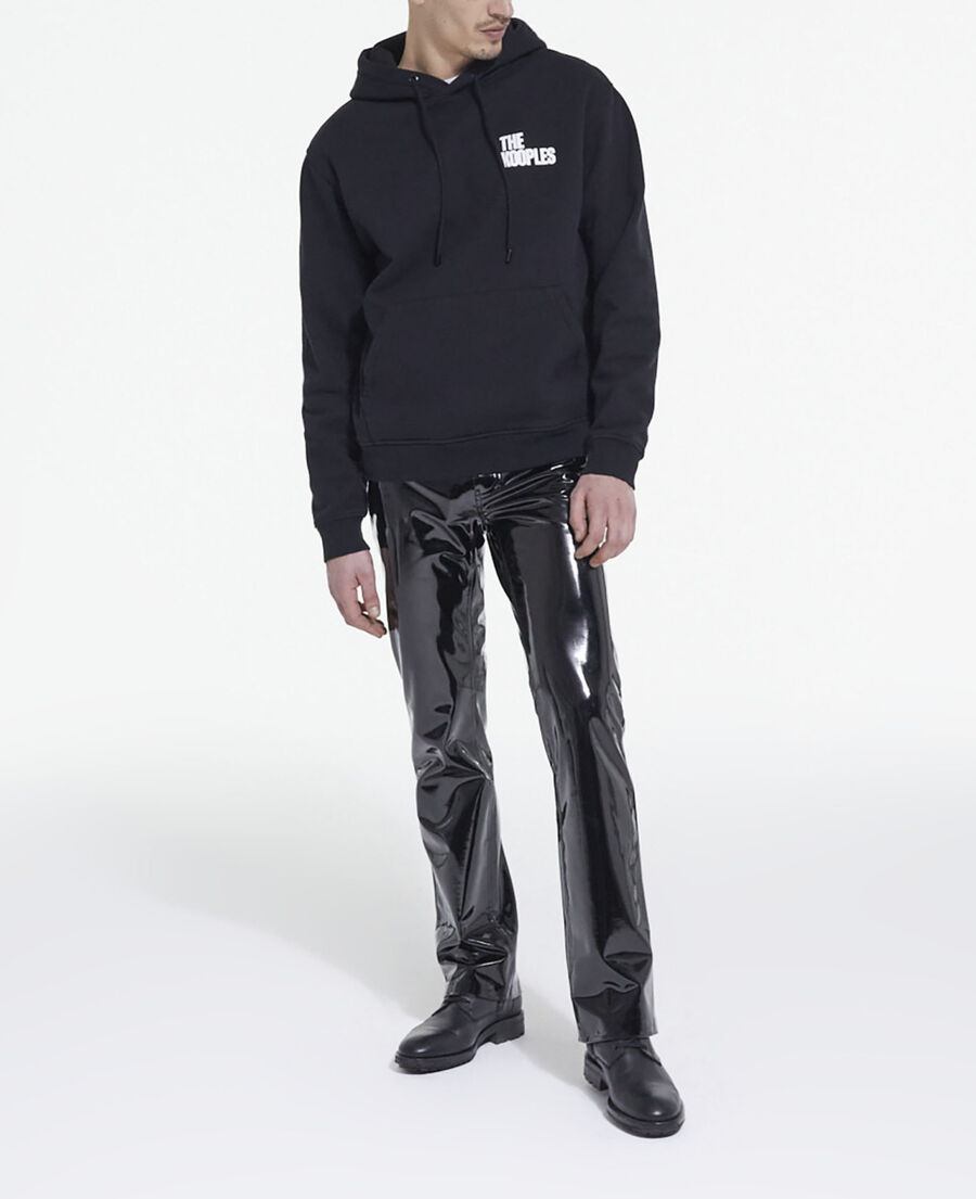 the kooples black logo sweatshirt