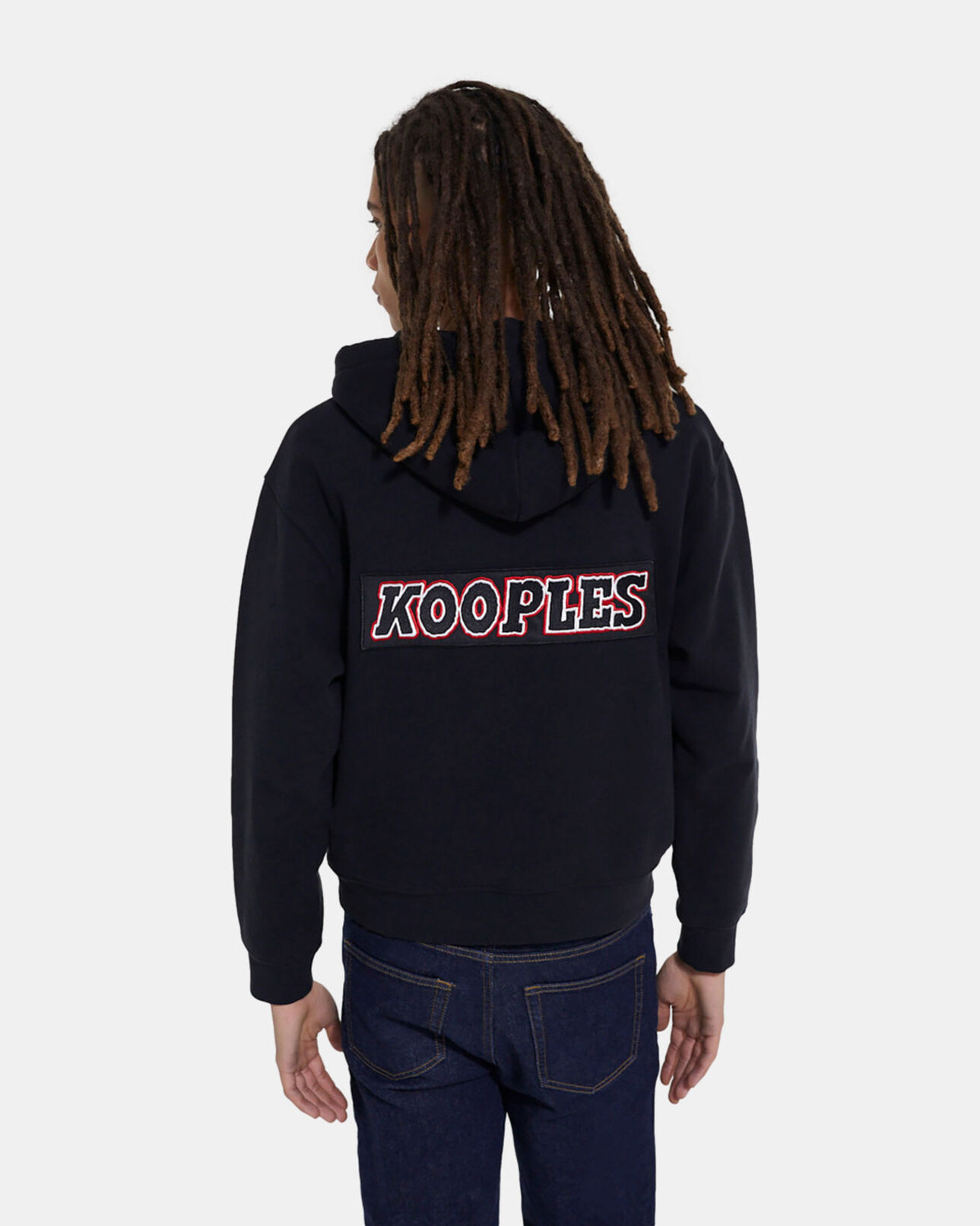 The Kooples HOMME BLACK sweatshirt noir