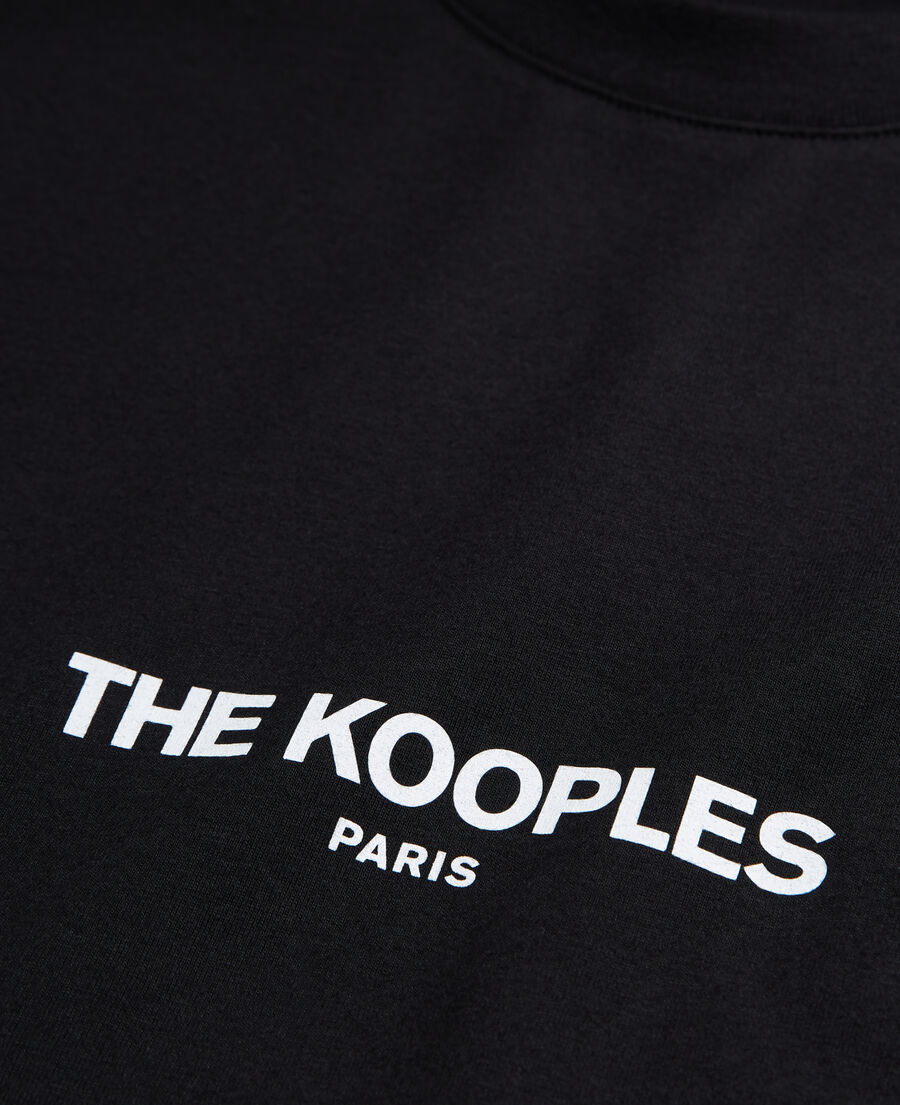 t-shirt homme logo noir