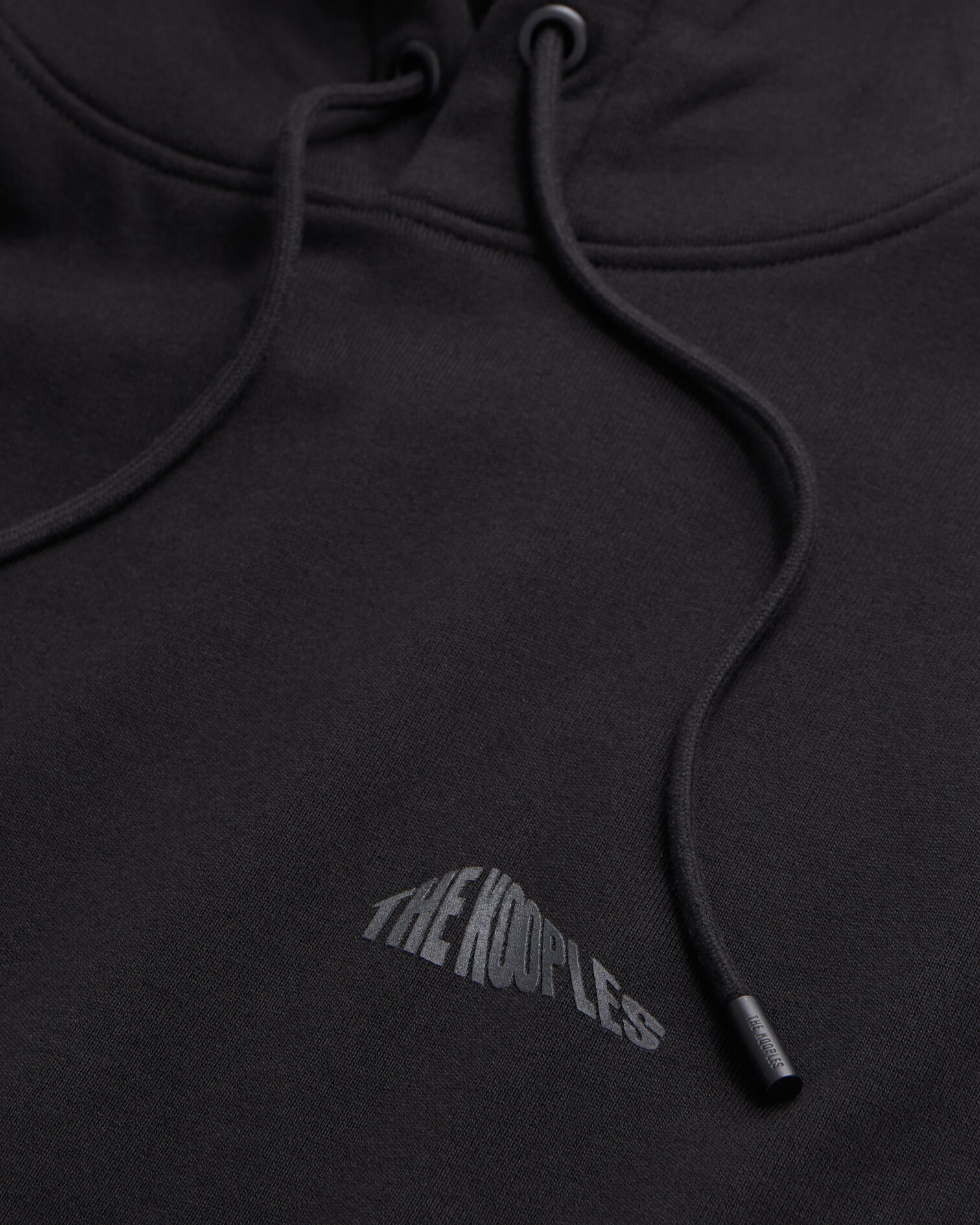 Sweatshirt Homme à capuche noir avec sérigraphie Logo graphique, BLACK, hi-res image number null