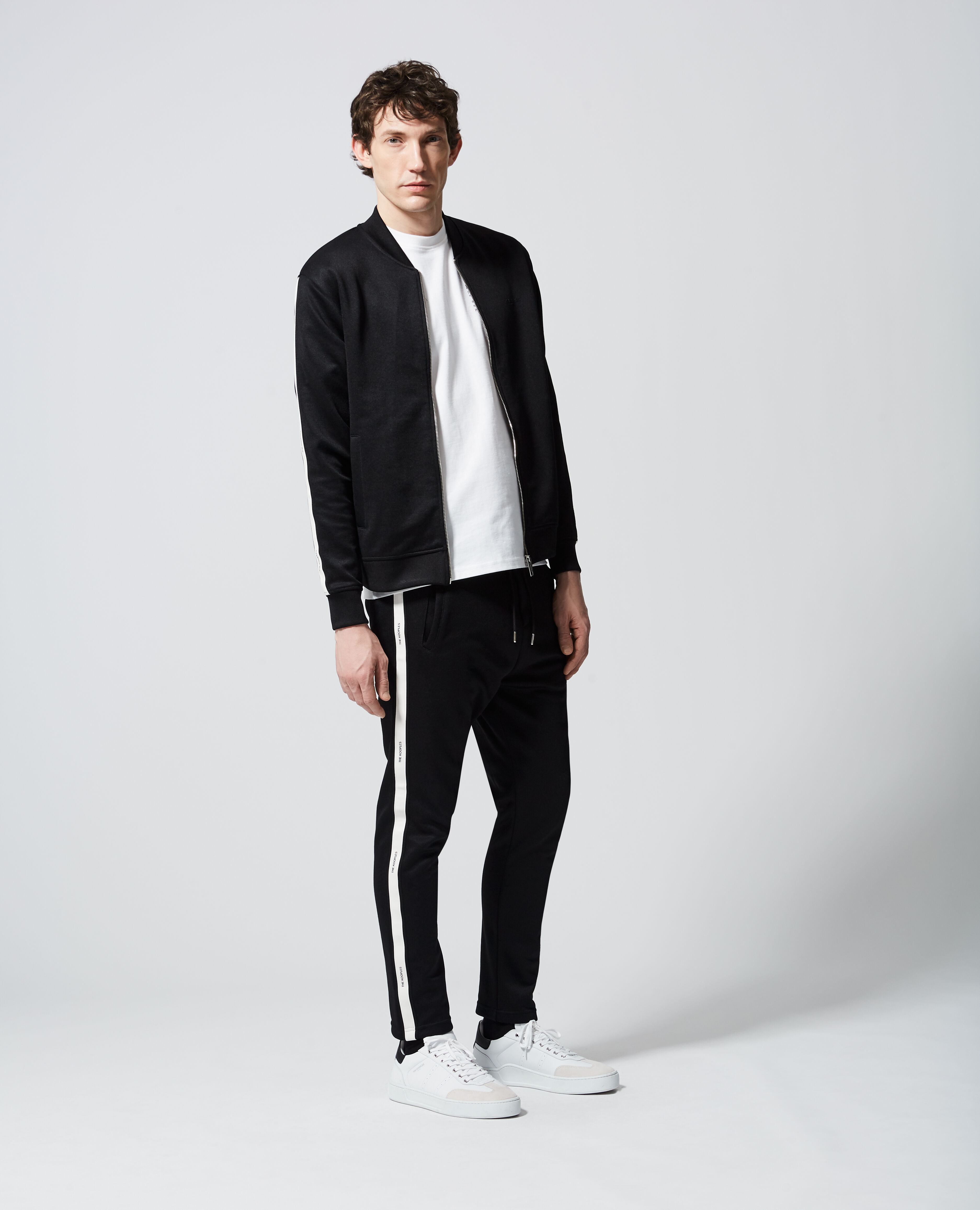 Cotton black joggers cheap