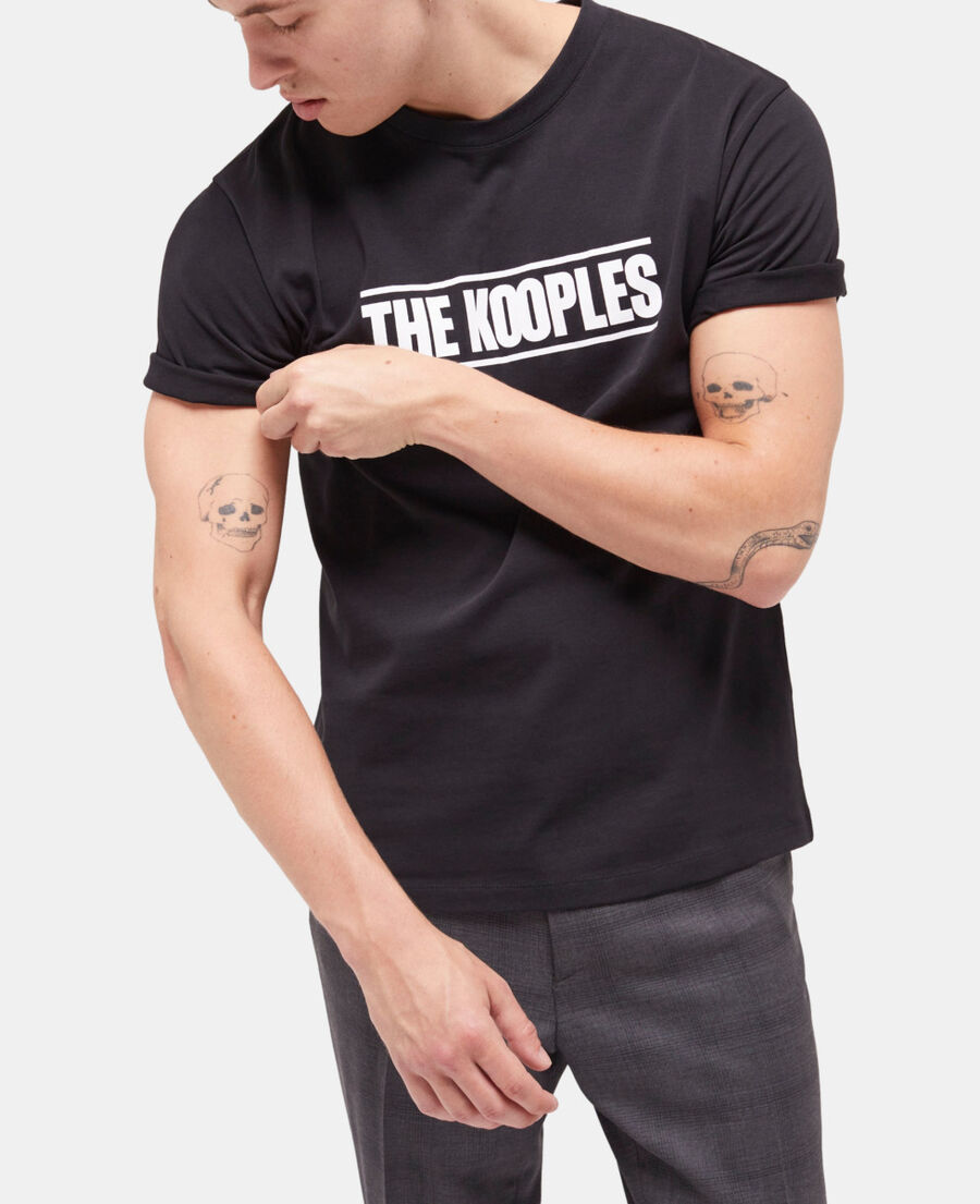 the kooples black logo t-shirt