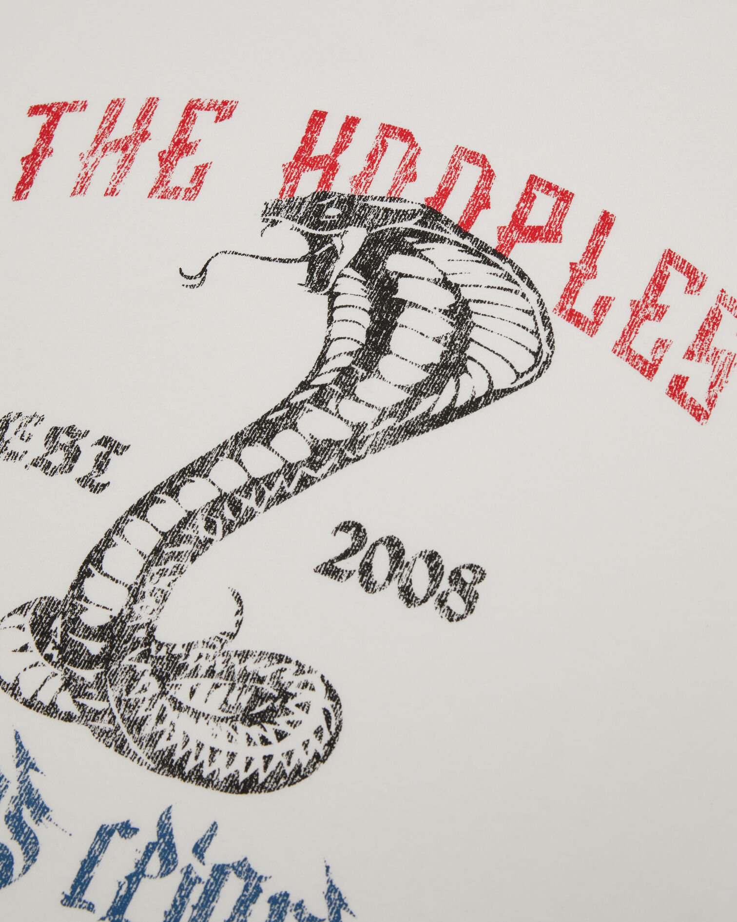 Ecru t-shirt with Chaos snake serigraphy, ECRU, hi-res image number null