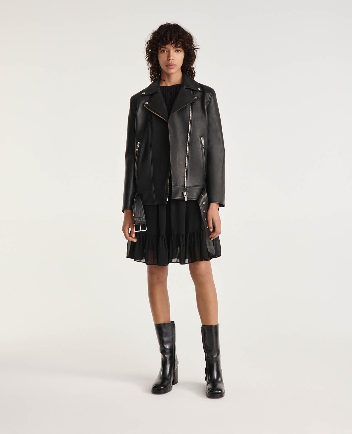 All saints new arrivals billie leather jacket