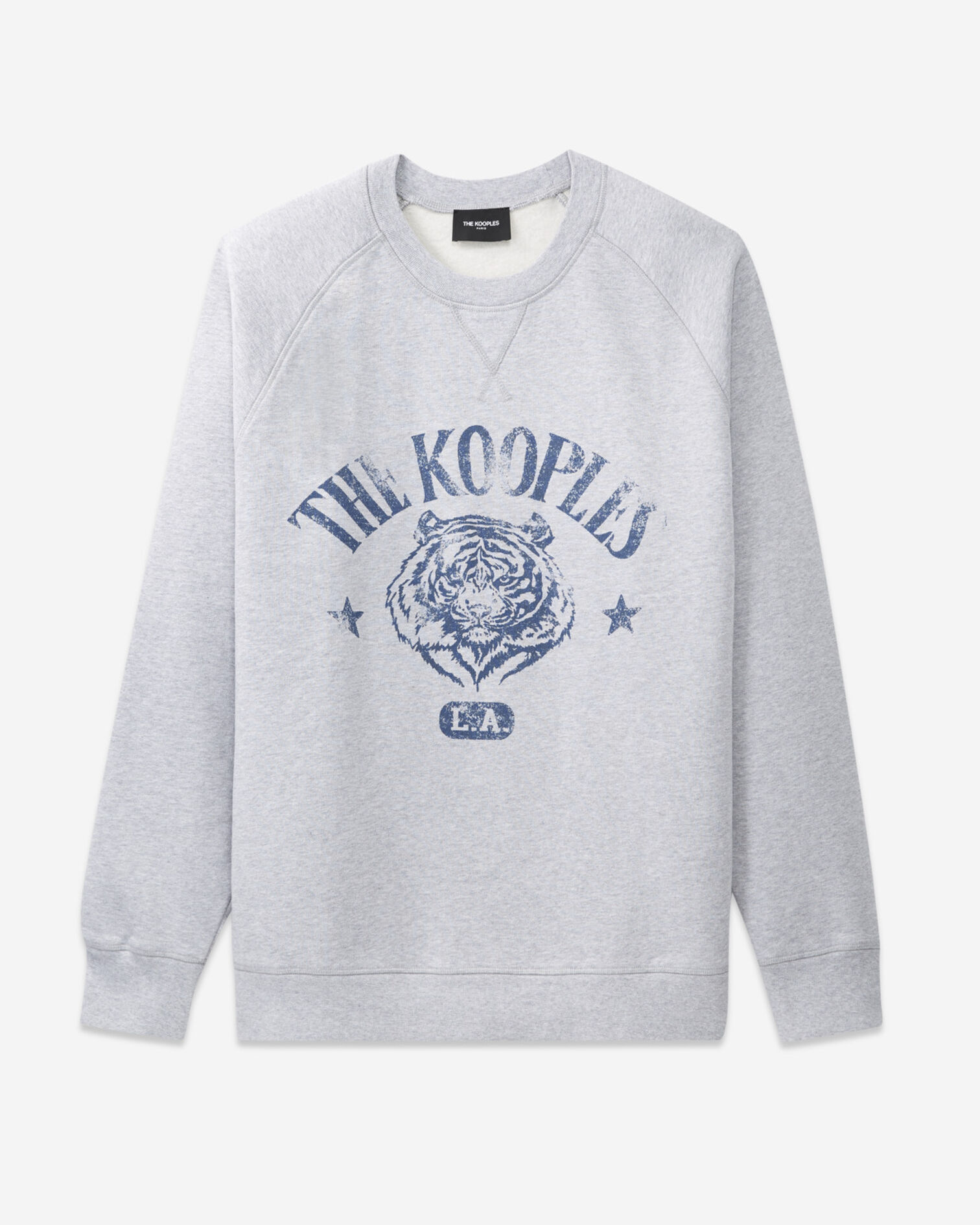 Tiger sweatshirt, MIDDLE GREY MELANGE, hi-res image number null