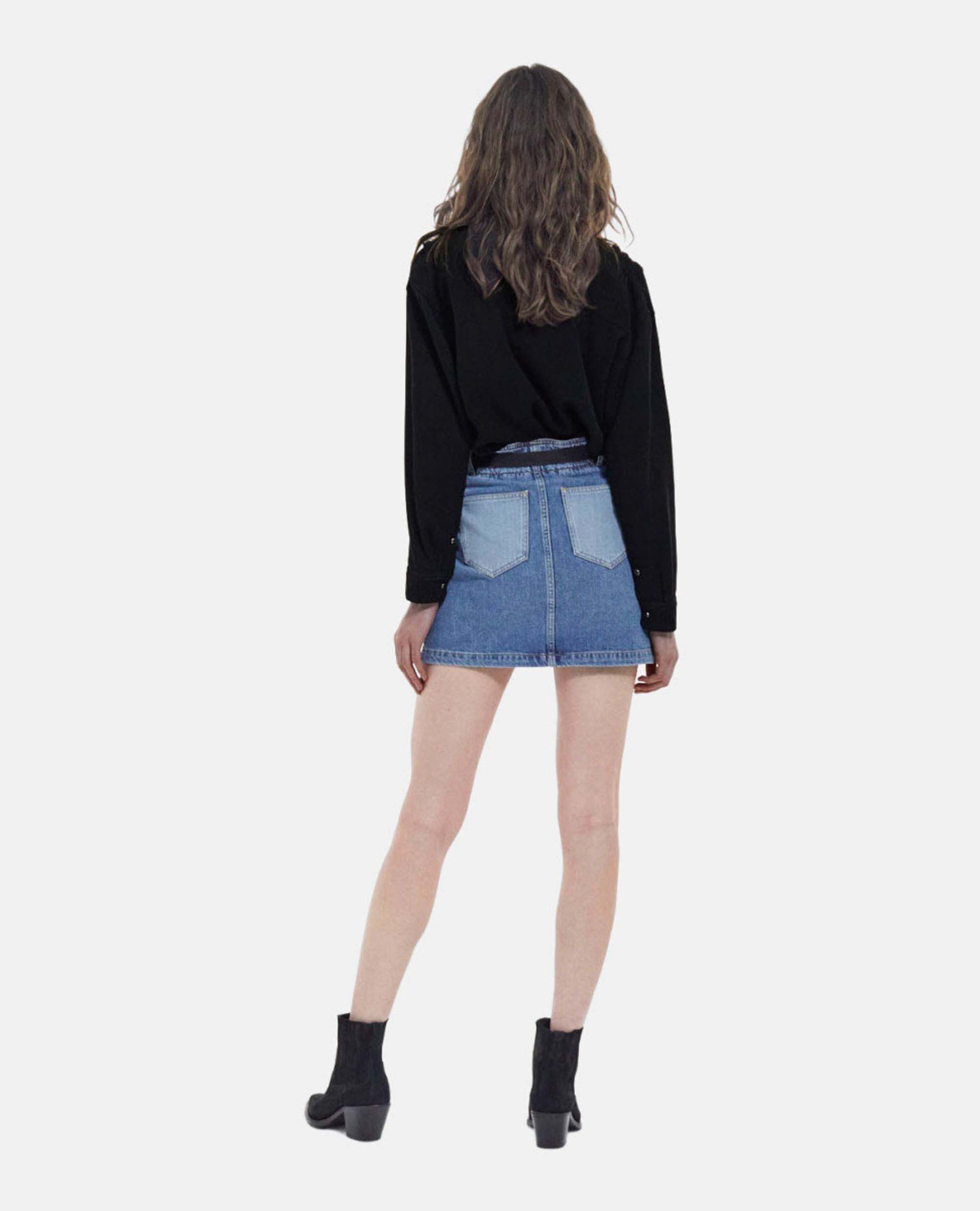 Jupe en jean discount patchwork