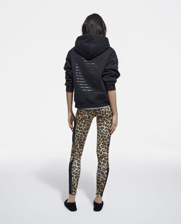 The Kooples WOMEN LEOPARD leopard print technical leggings
