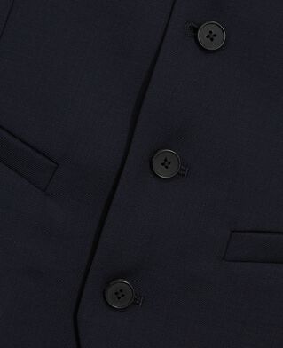 The Kooples MEN DARK NAVY navy blue wool suit vest