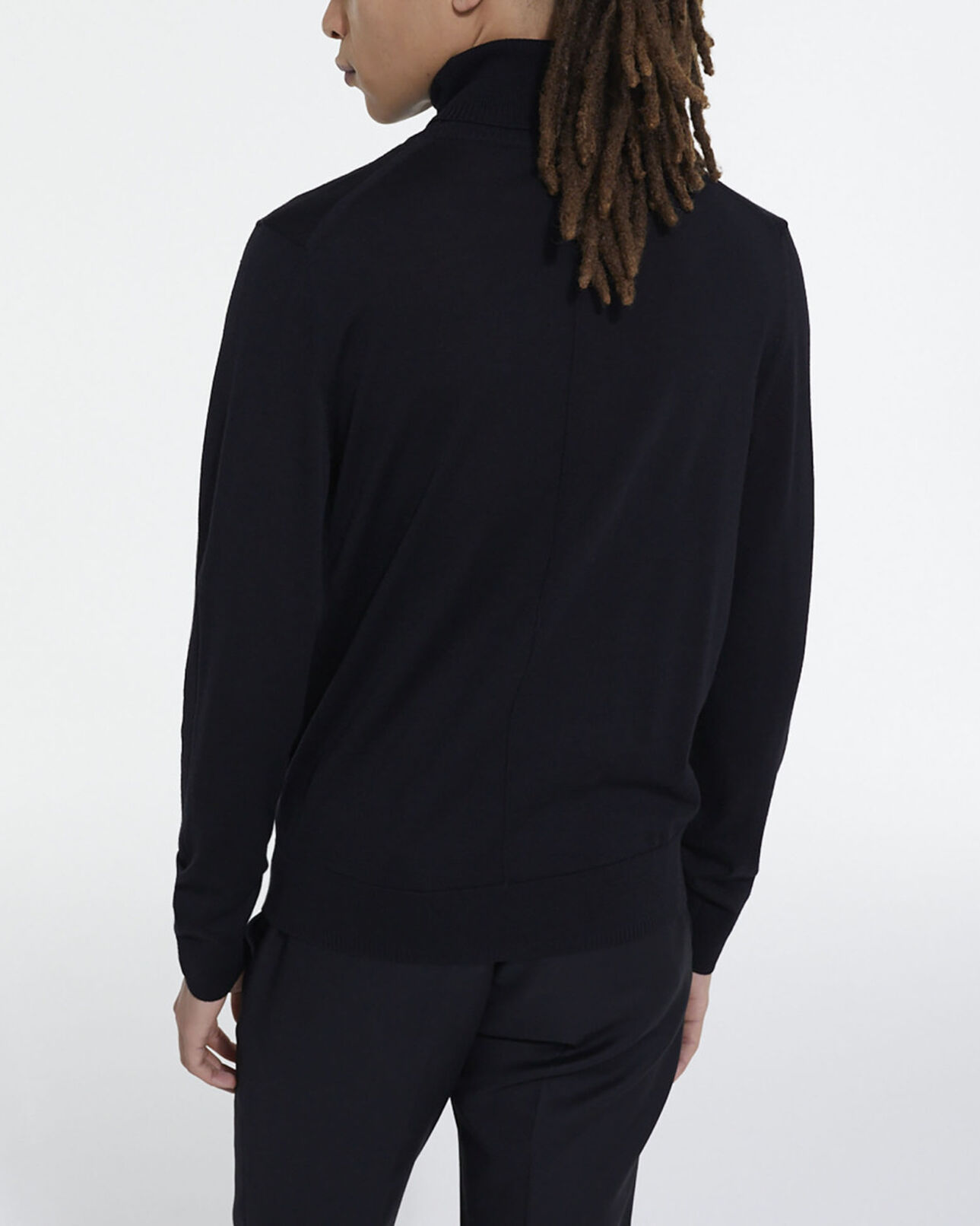The Kooples MEN BLACK black merino sweater
