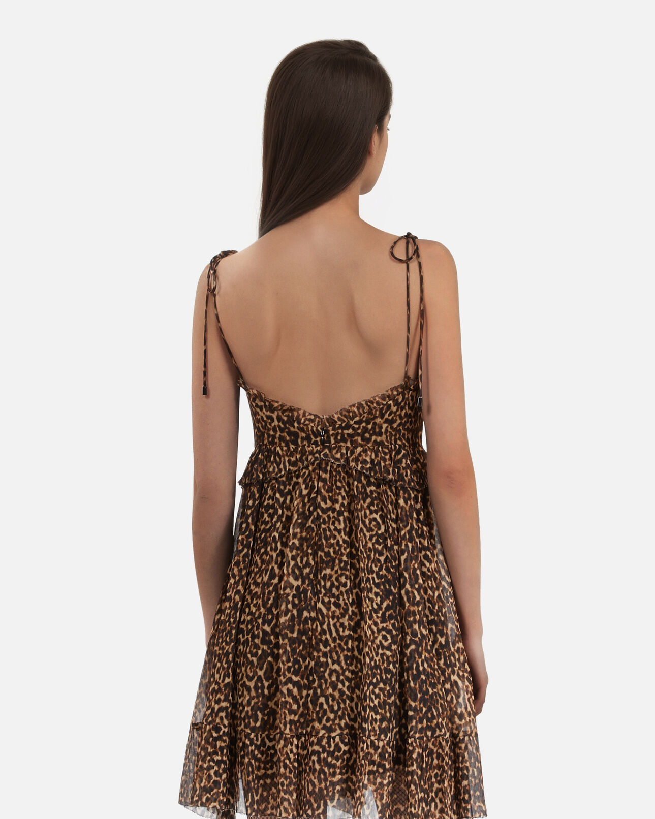 The Kooples WOMEN LEOPARD short leopard print dress