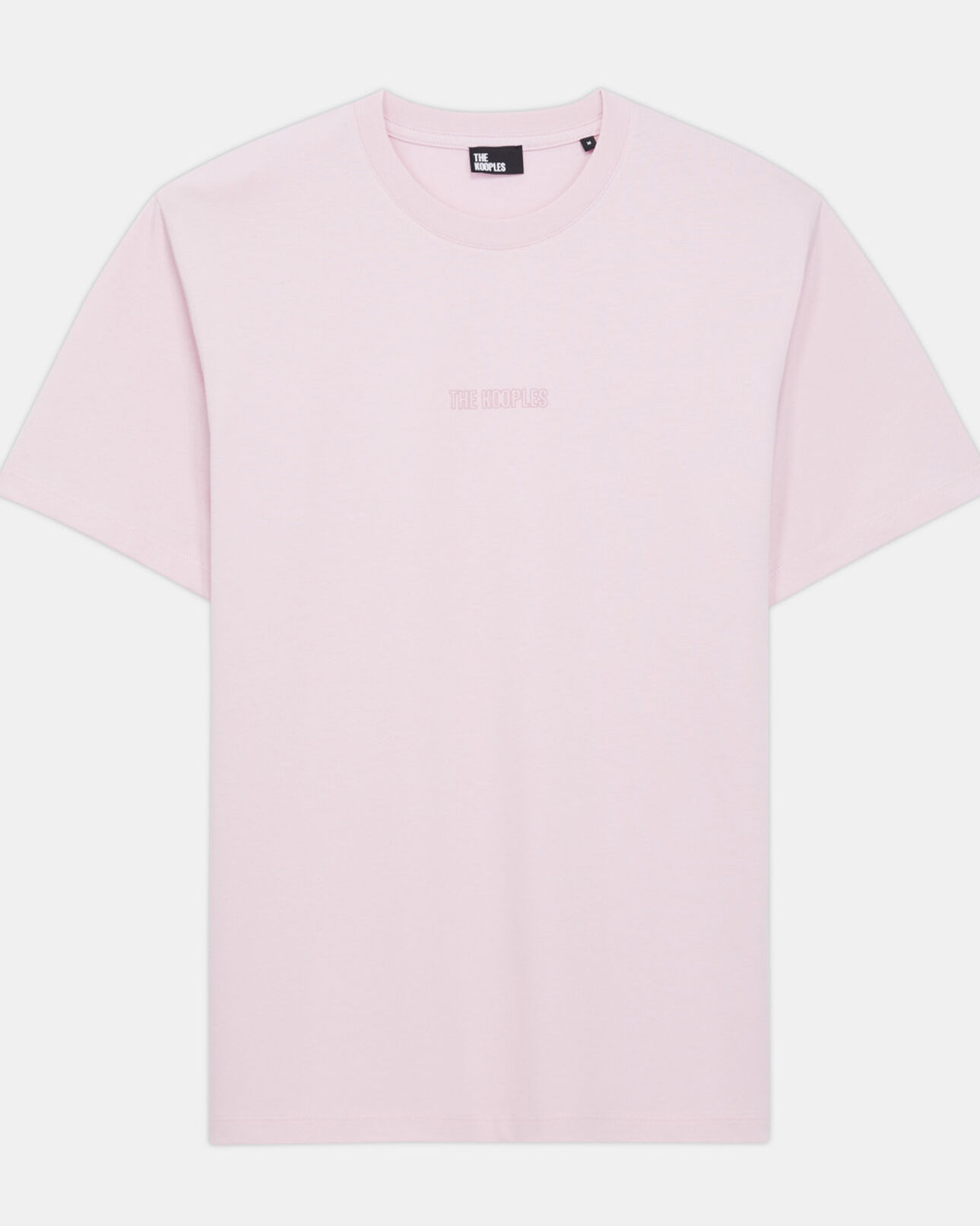 The Kooples HOMME PALE PINK t-shirt rose avec logo