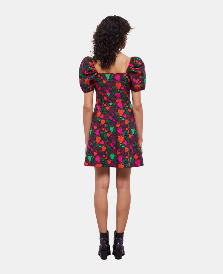The Kooples FEMME MULTICOLOR robe courte imprimée