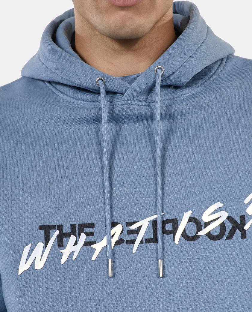 The Kooples HERREN STONE BLUE blaues kapuzensweatshirt what is