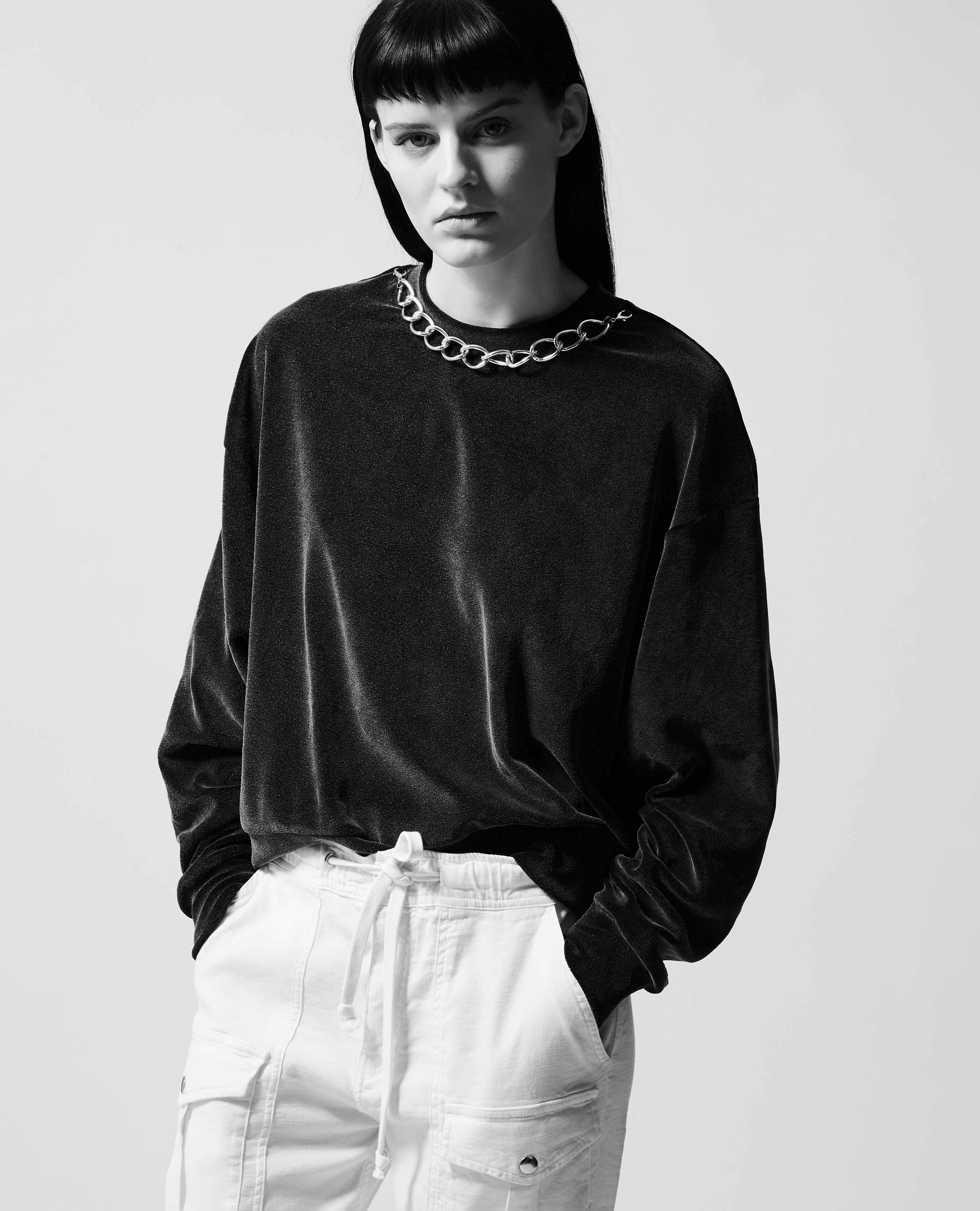 The kooples sales sport sweatshirt