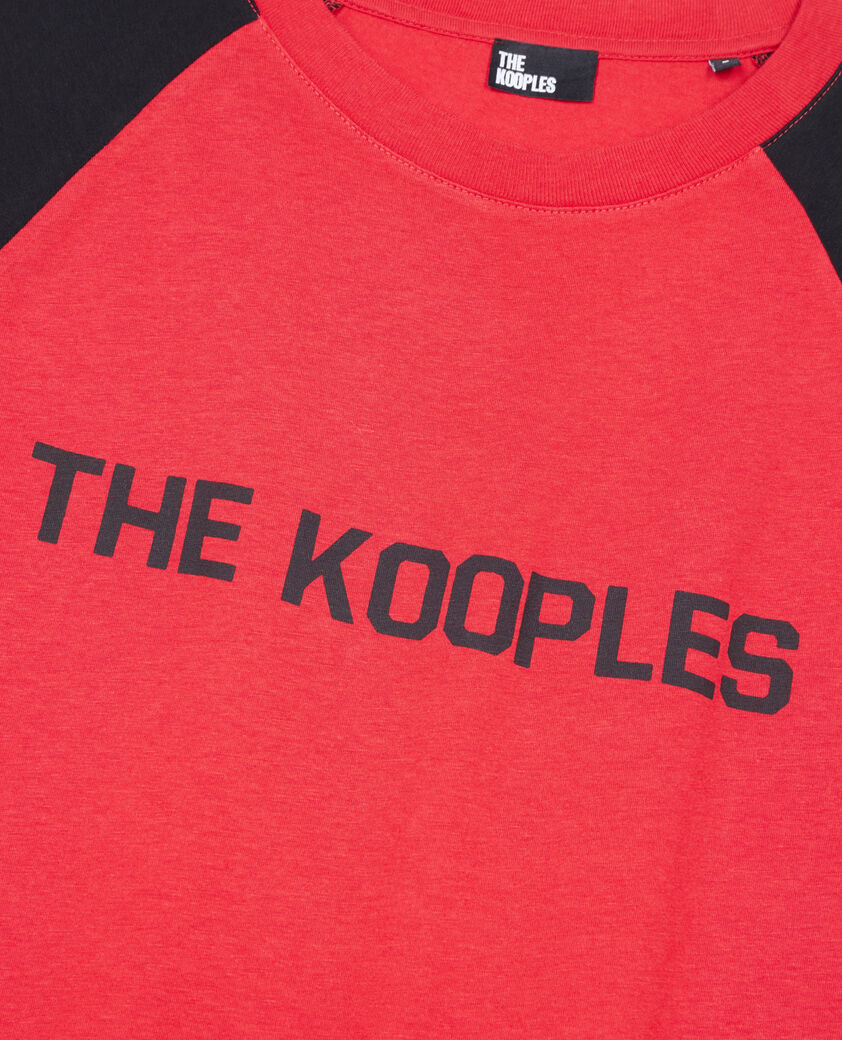 The Kooples HOMME RUBIS t-shirt logo rouge