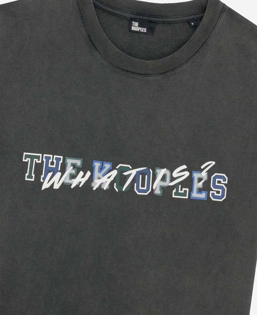 The Kooples HOMME BLACK t-shirt what is noir