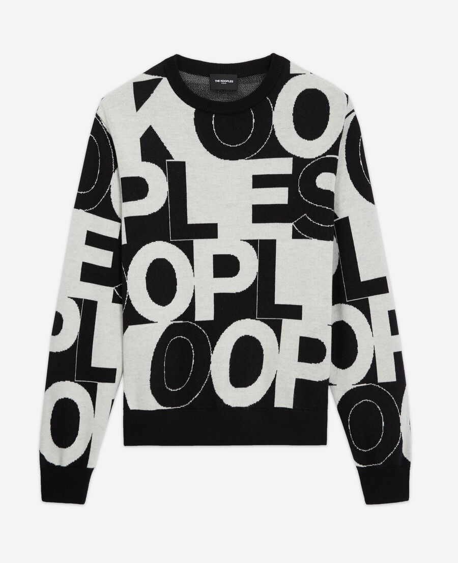the kooples logo sweater