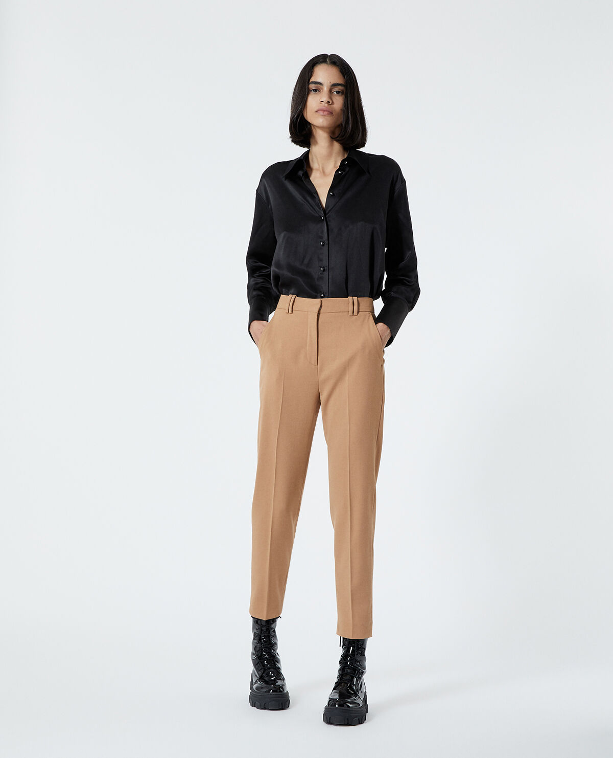 Camel colored hotsell dress pants womens
