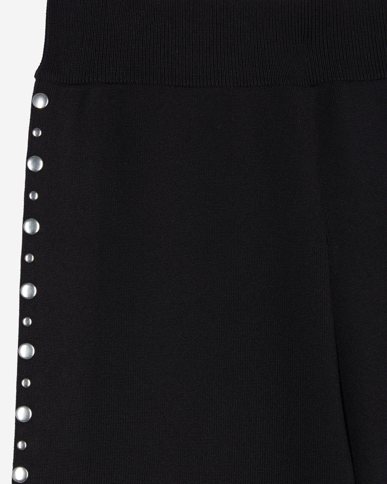 The Kooples FEMME BLACK pantalon en maille noir