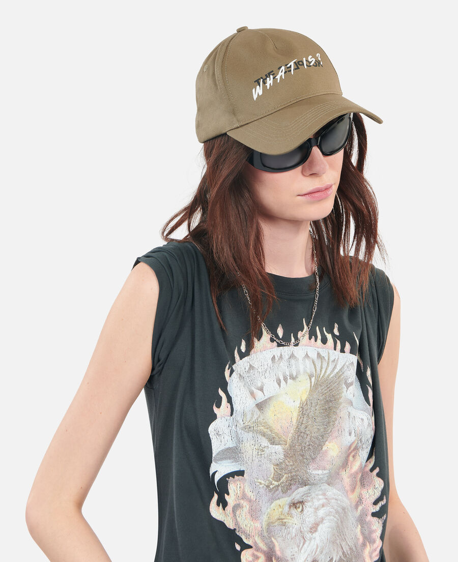 The Kooples M OLIVE khaki what is cap