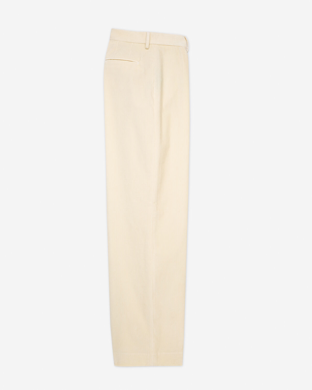 The Kooples DAMEN ECRU cordhose ecrufarben