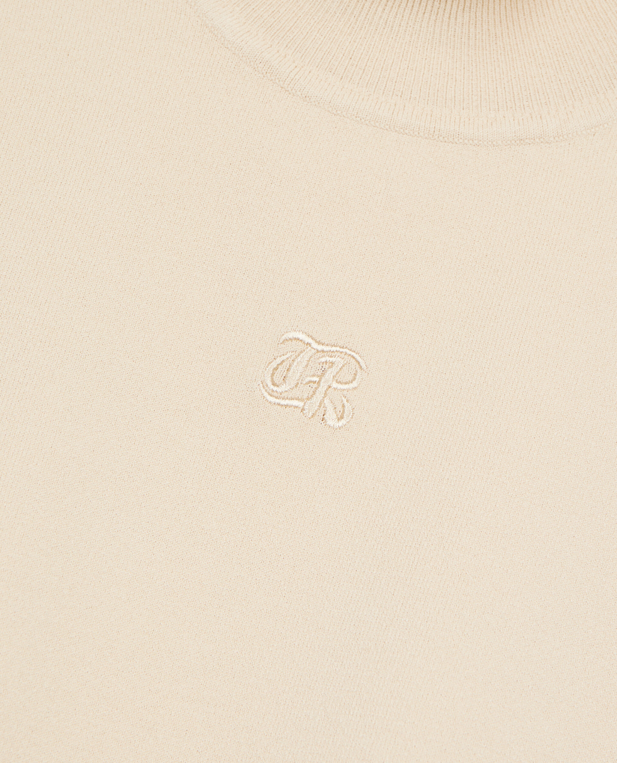 Beige knit top, BEIGE TAUPE, hi-res image number null