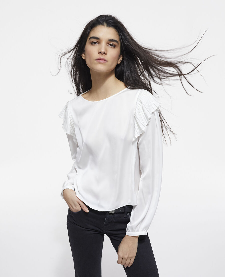 white top