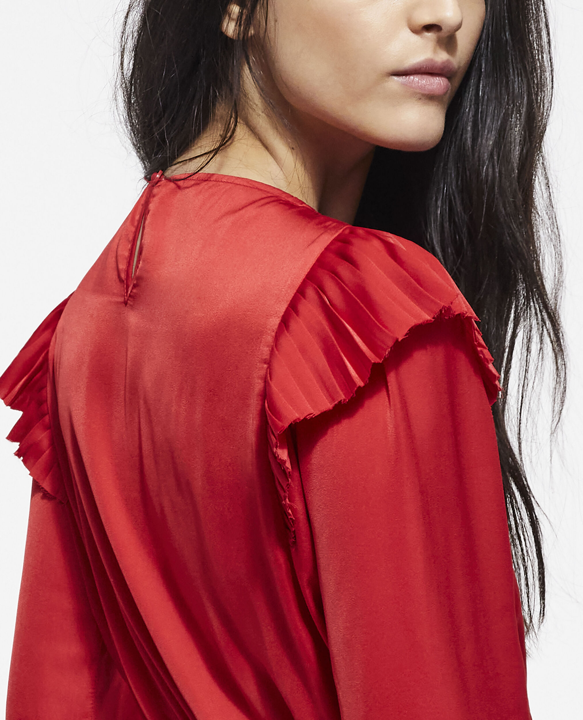 Short red dress, TANGO RED, hi-res image number null