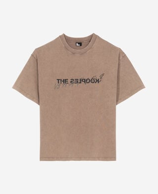The Kooples MEN CHOCOLATE what is light brown t-shirt