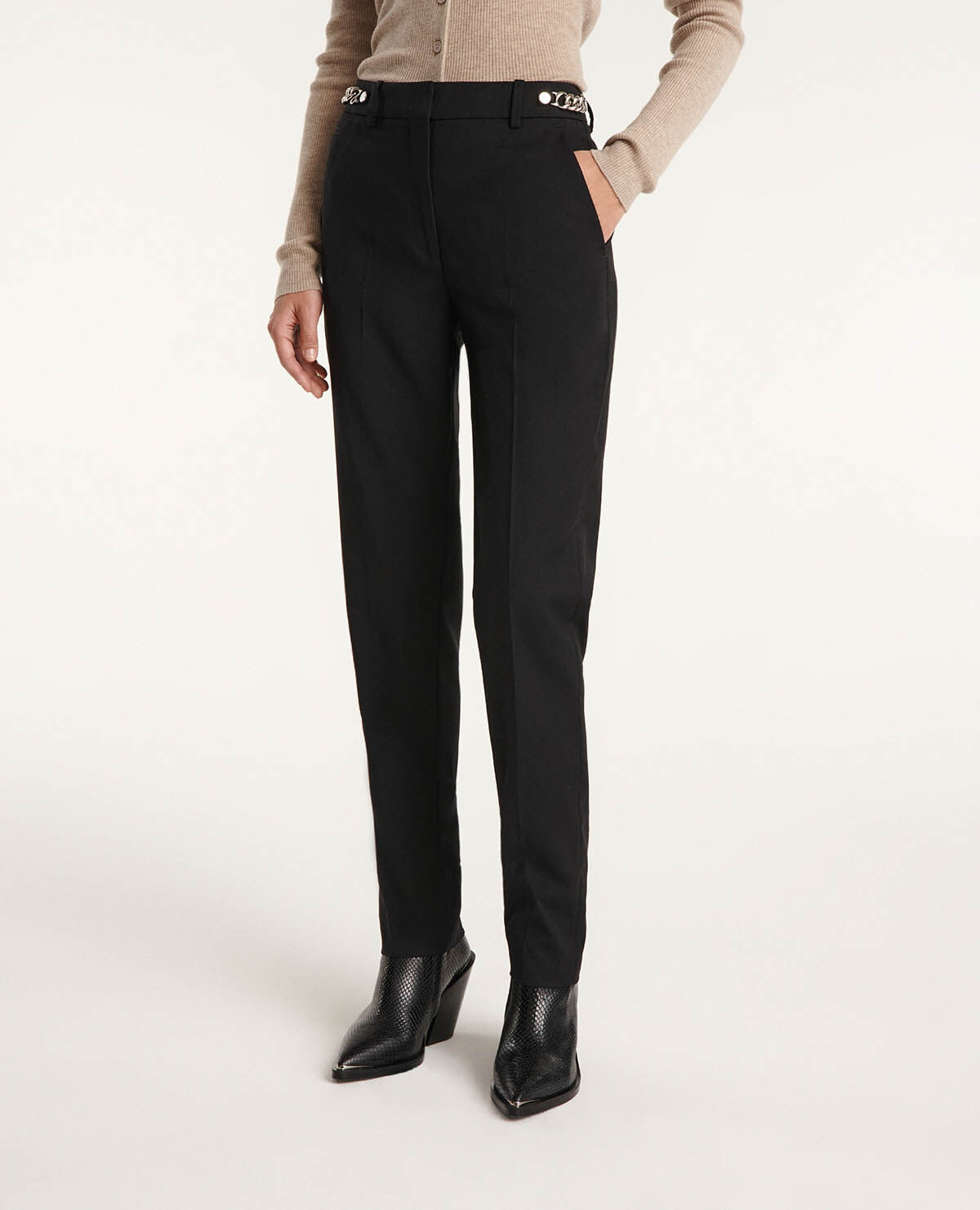 Wool store pants women