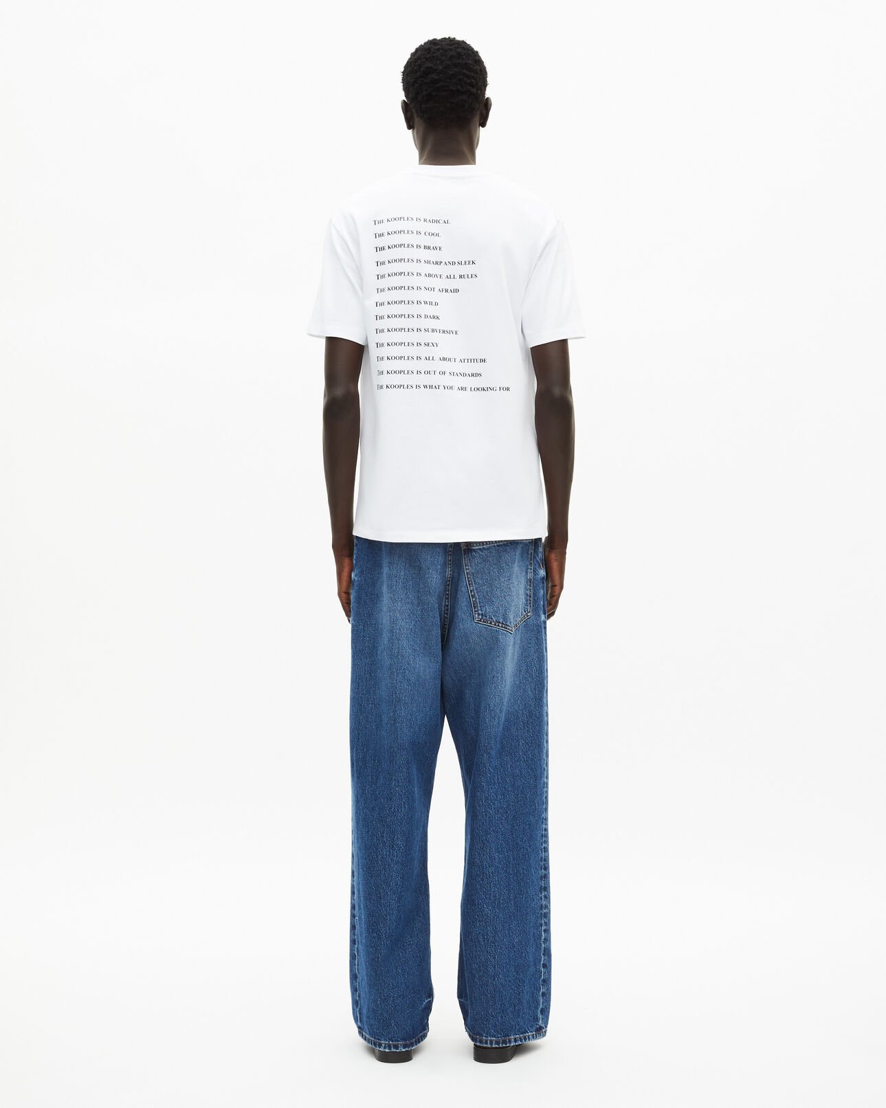 The Kooples HOMBRE WHITE camiseta what is néon blanca