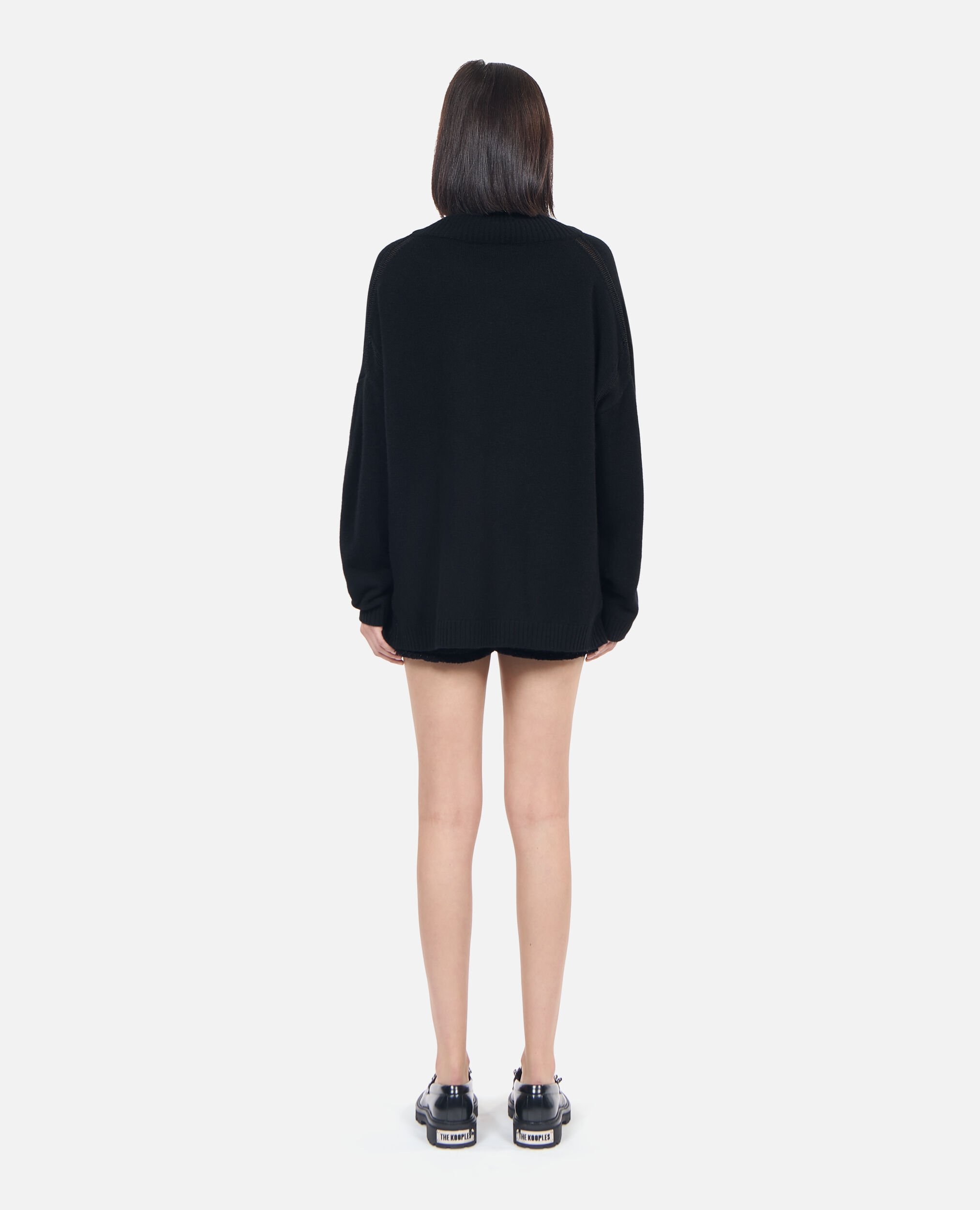 Pull en cachemire noir, BLACK, hi-res image number null