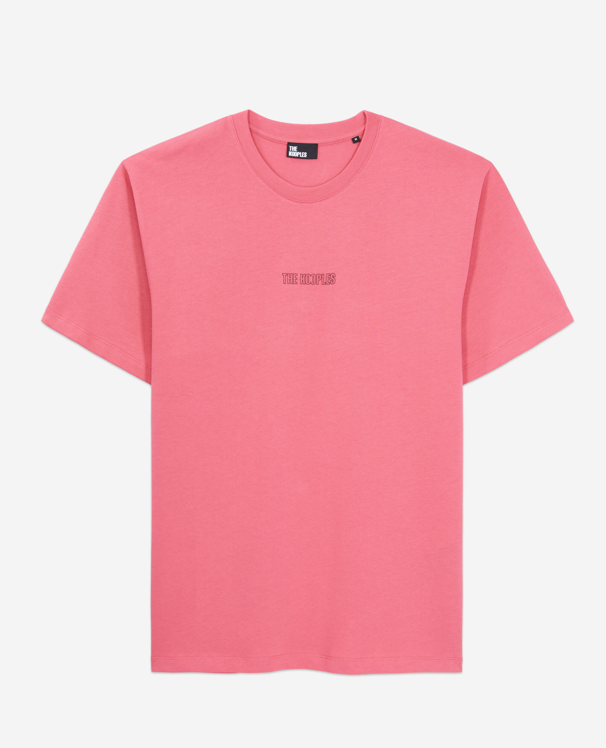 Men's pink t-shirt with logo, OLD PINK, hi-res image number null