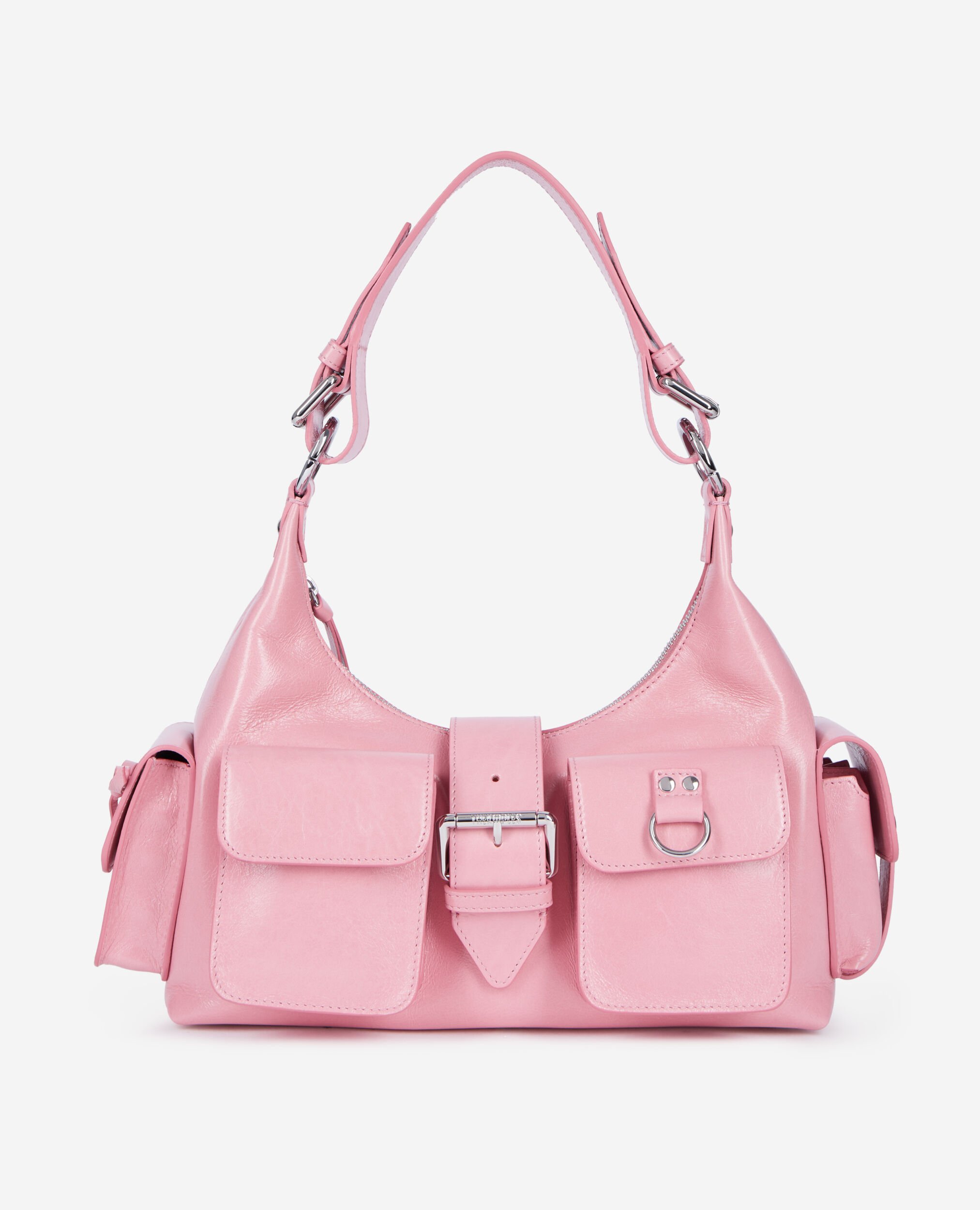 Pink leather Amelia bag The Kooples