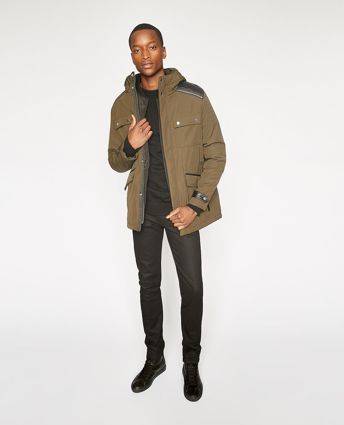 Next cheap green jacket