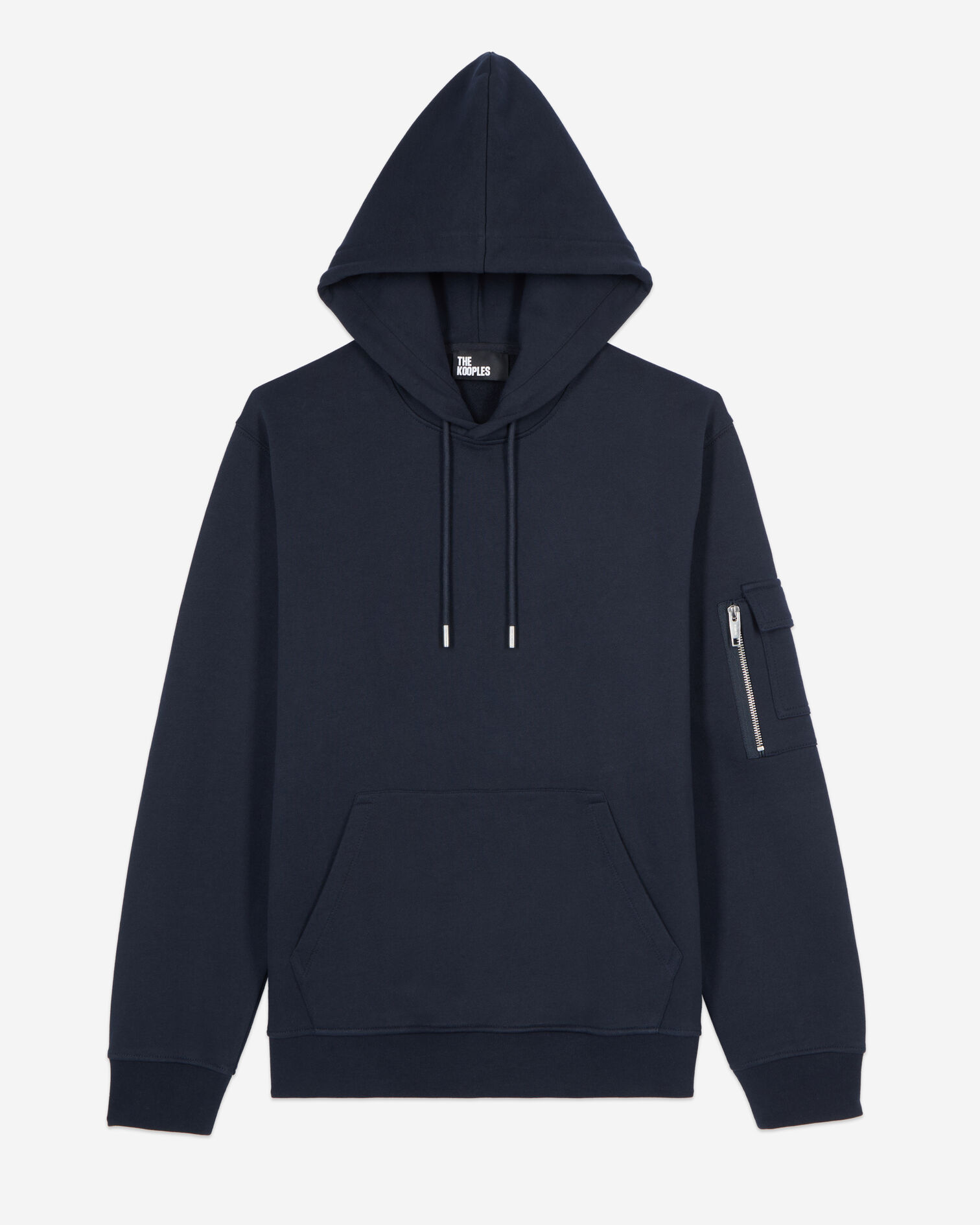 Navy blue hoodie, NAVY, hi-res image number null