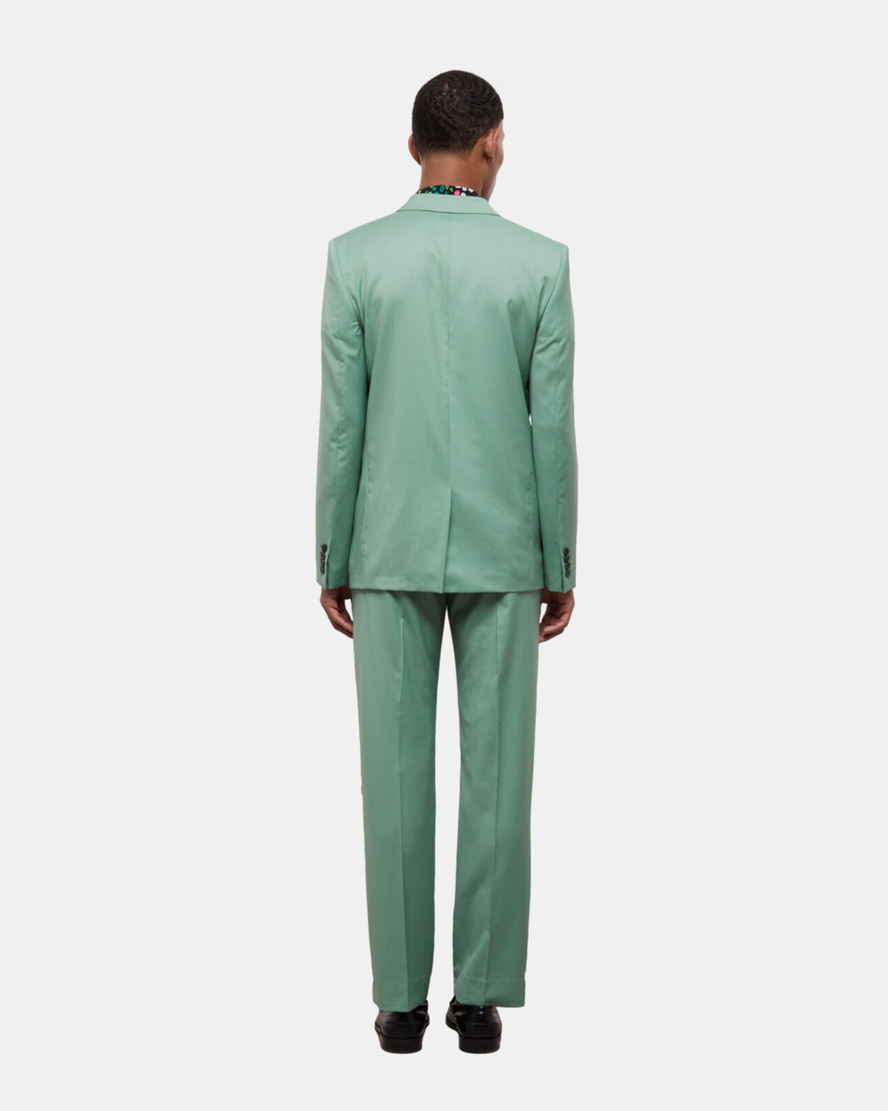 The Kooples MEN GREEN green wool suit jacket