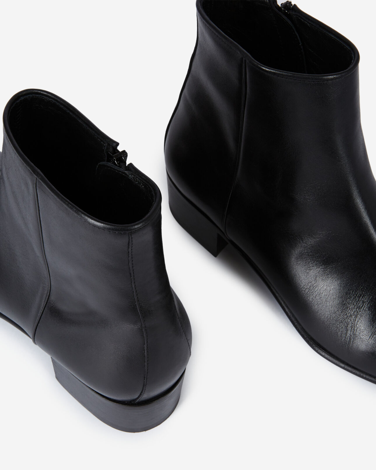 The Kooples MEN BLACK black leather boots