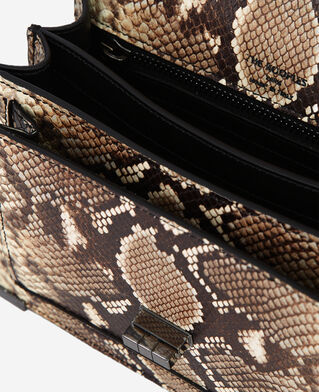 The Kooples FEMME BLACK WHITE sac emily small en cuir