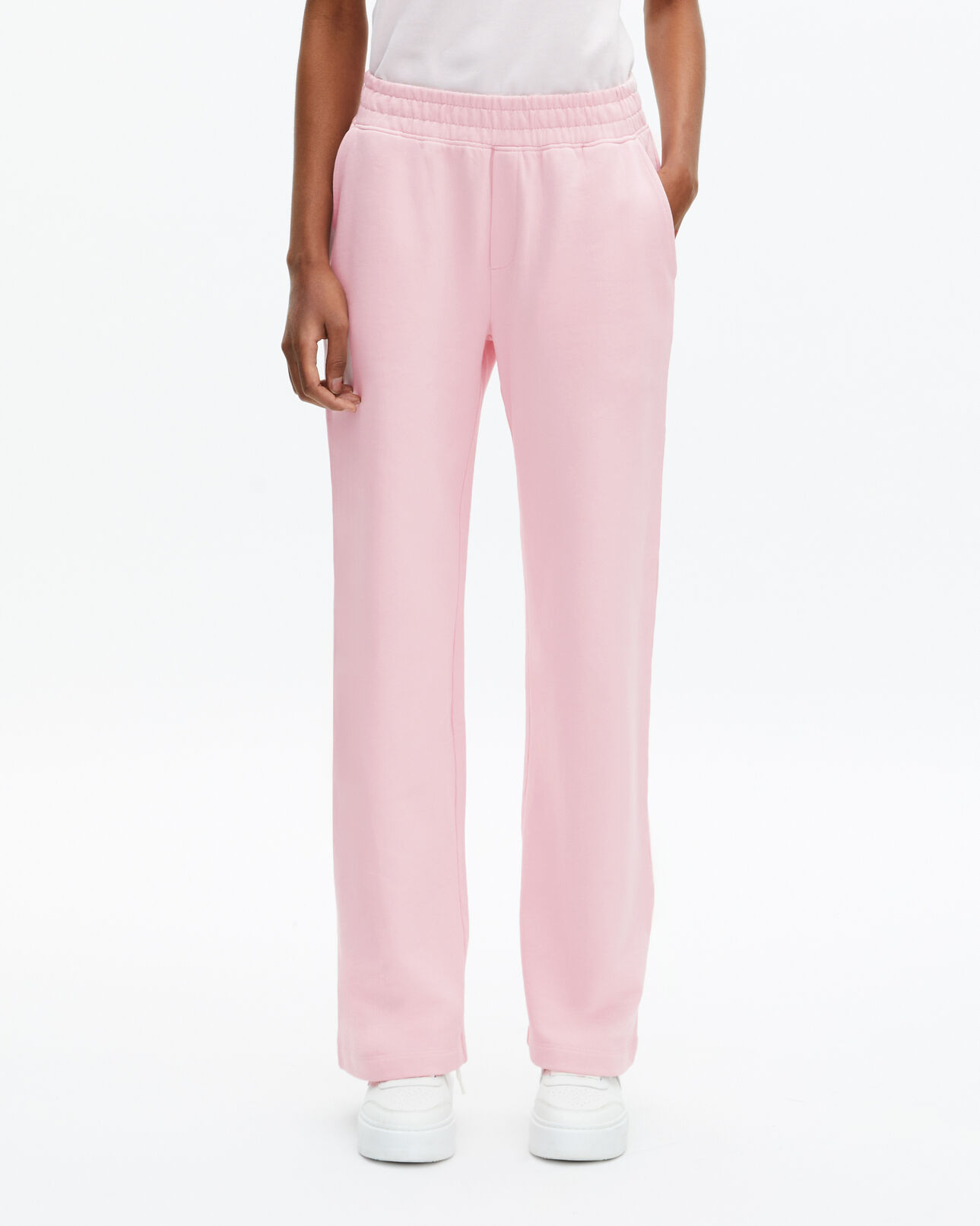 The Kooples WOMEN LILA pink logo jogging suit