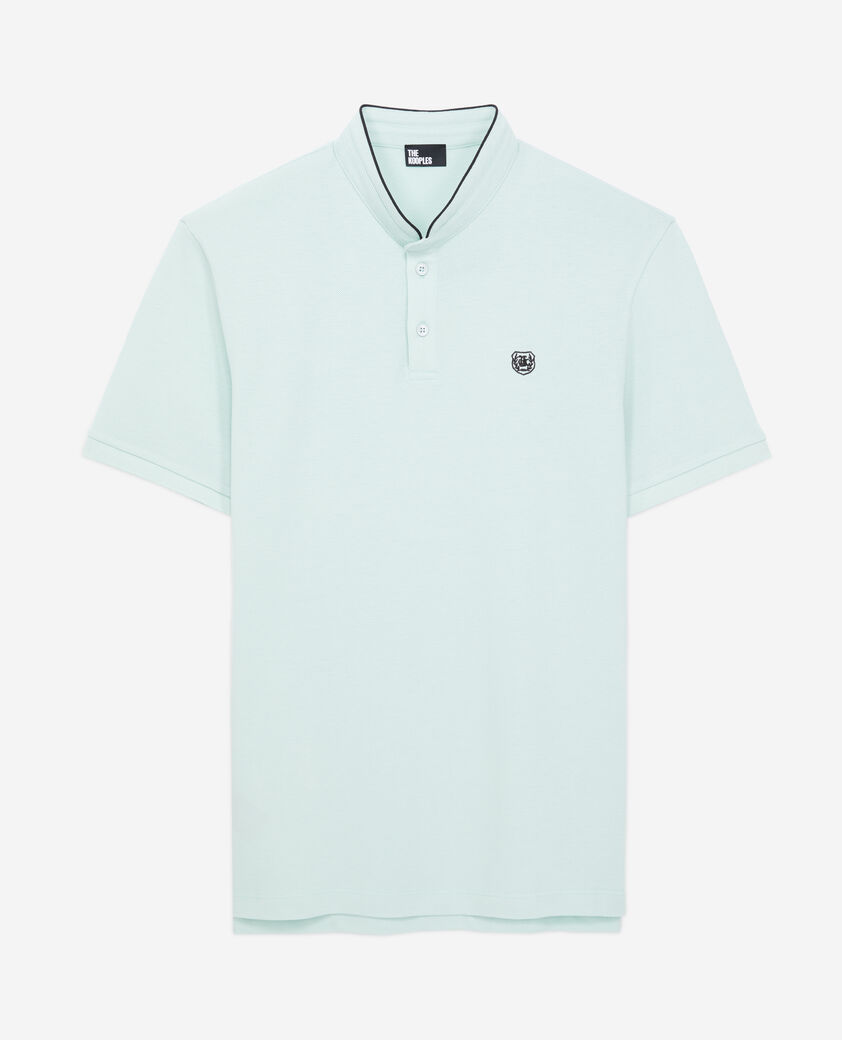 The Kooples H OCEAN green cotton polo t-shirt