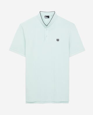 The Kooples H OCEAN green cotton polo t-shirt