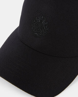 The Kooples FEMME BLACK casquette en flanelle noire