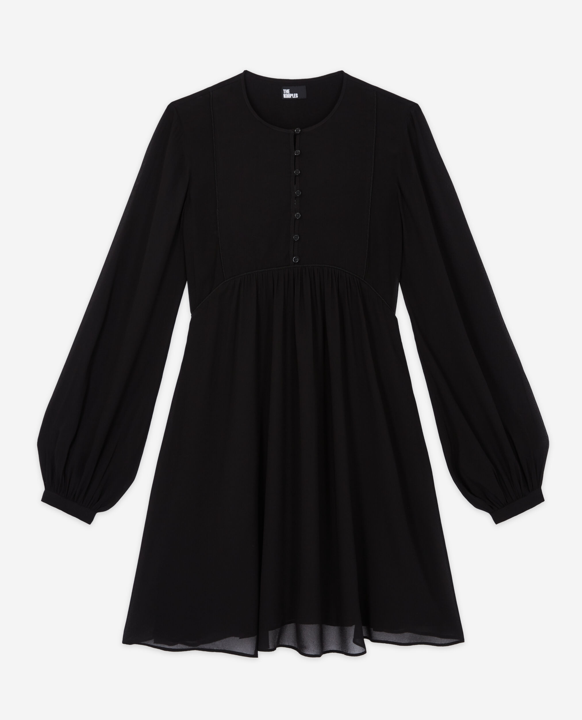 Short black dress, BLACK, hi-res image number null
