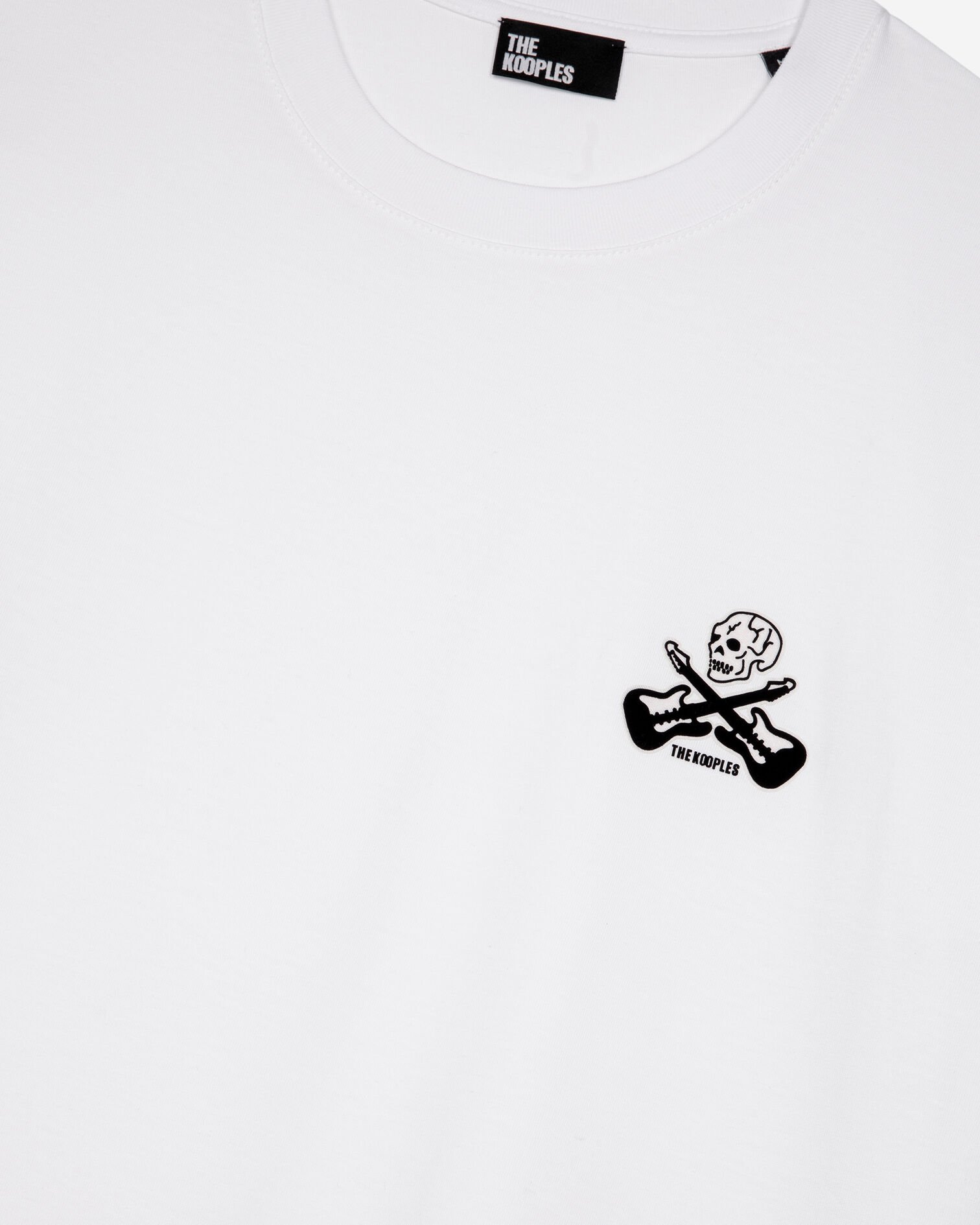 T-shirt avec flocage blanc, WHITE, hi-res image number null
