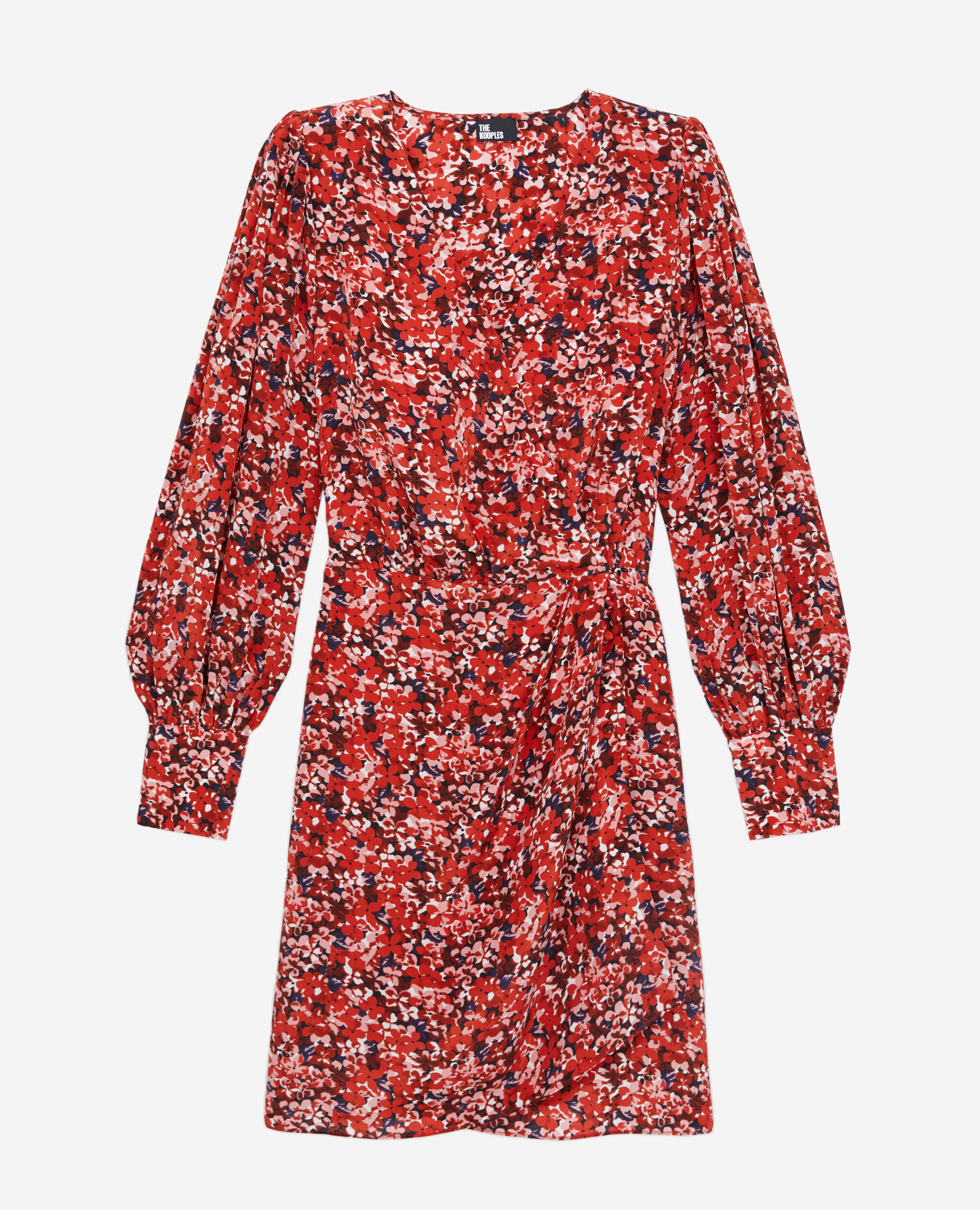 Kooples red floral dress online