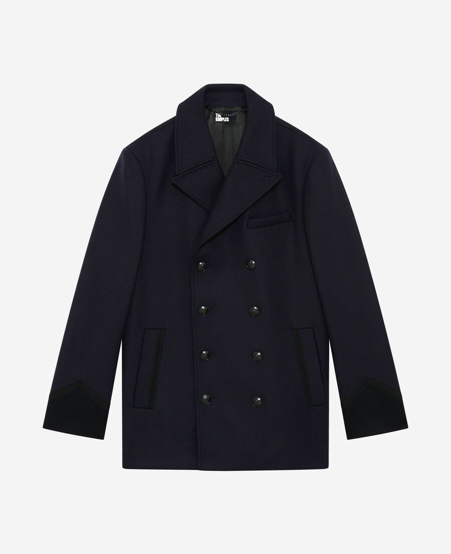 The Kooples HOMME NAVY caban marine