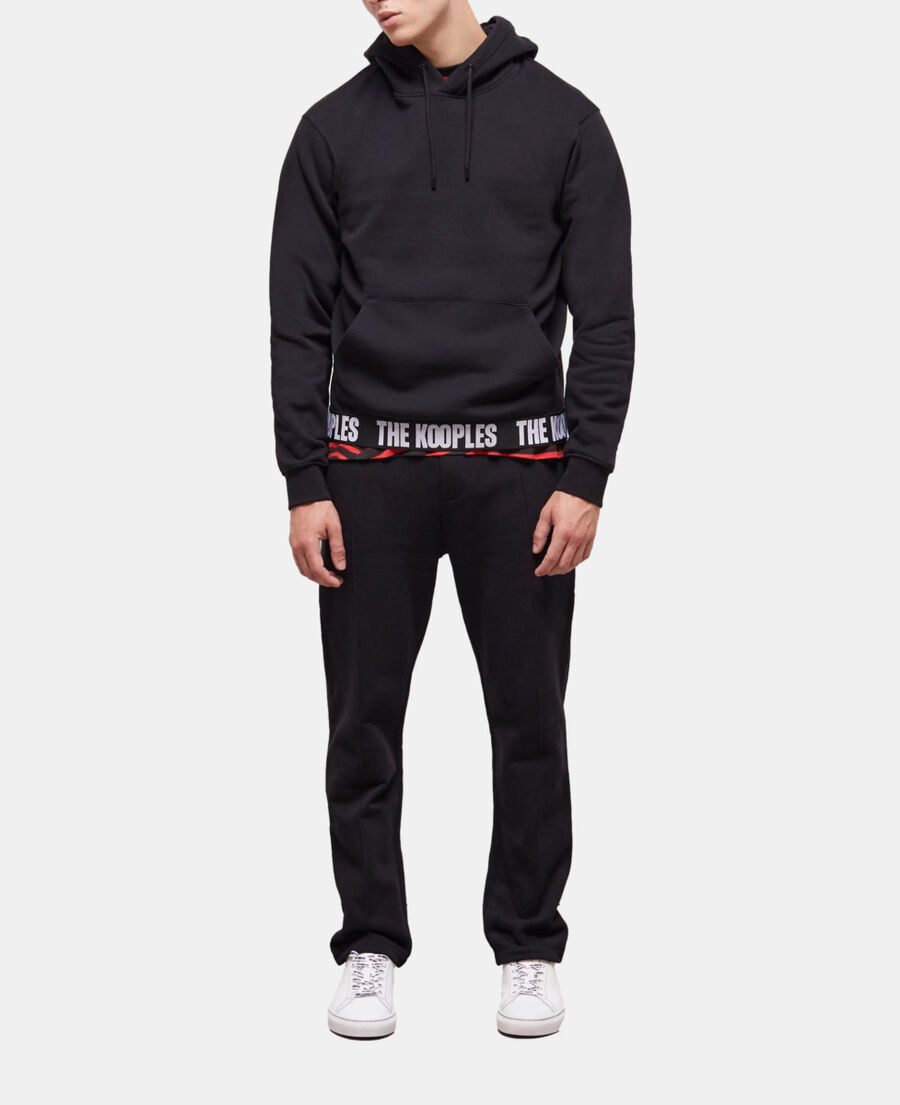 the kooples black logo sweatshirt