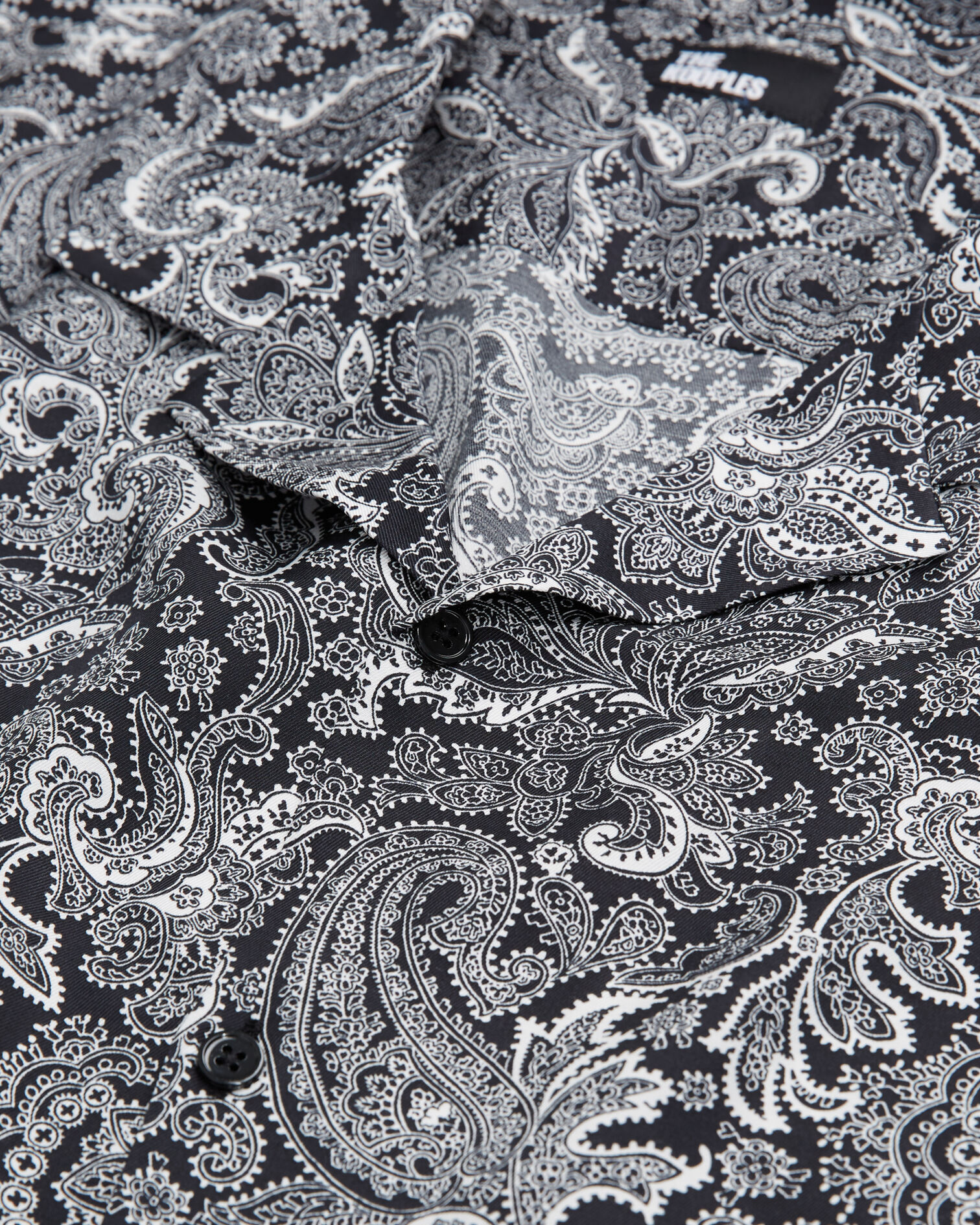 Chemise imprimée blanche et noire, BLACK WHITE, hi-res image number null